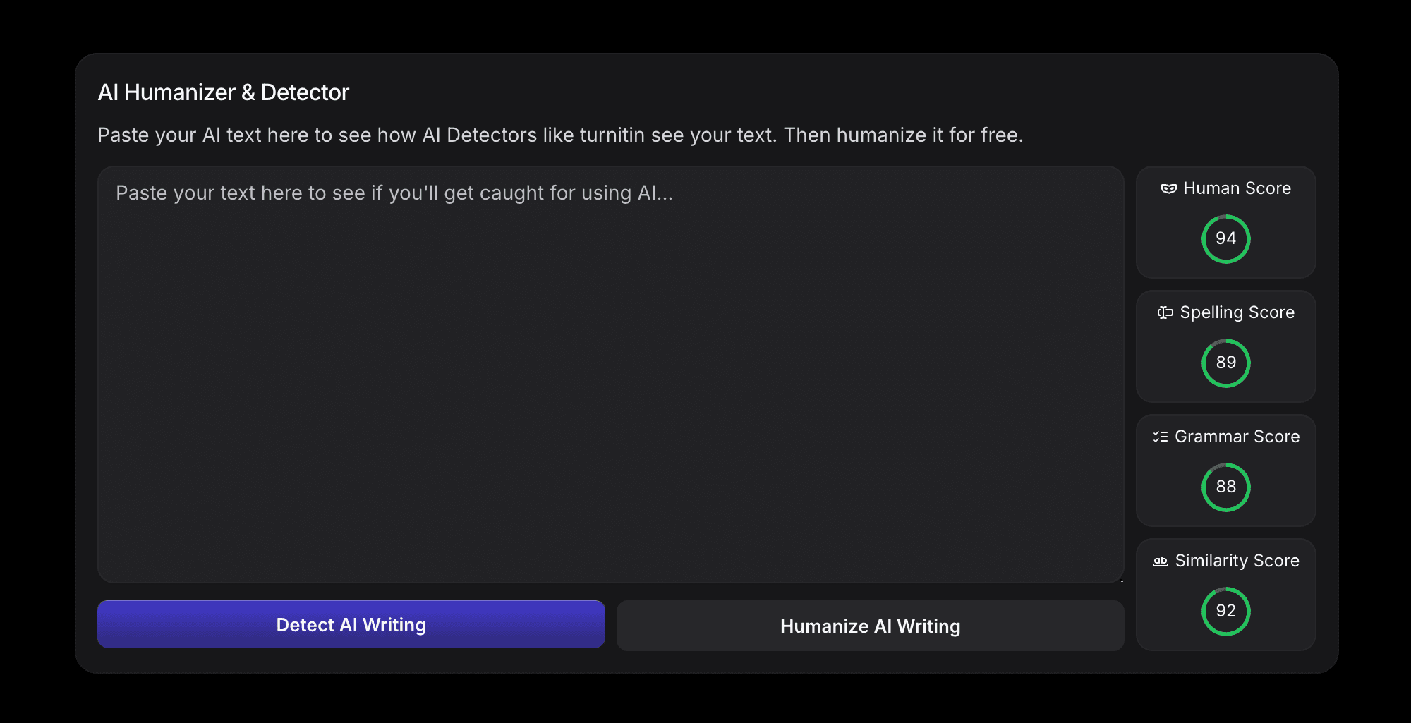 AI humanizer transforming robotic text into natural human writing to bypass detection